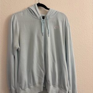 Nike Sky Blue Hoodie with Zip